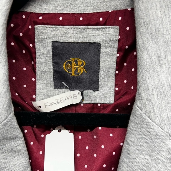 Grey CBR women’s blazer sz M - Picture 2 of 3